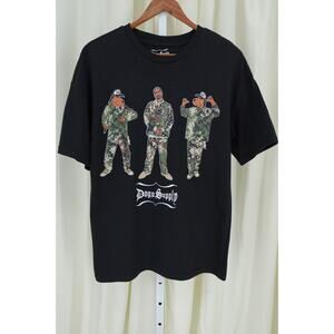 Dogg Supply By Snoop Dogg Men's NWT Graphic Print Camo Design T-Shirt Size XS